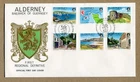 BAILIWICK of GUERNSEY, ALDERNEY, First Regional Definitive. 1983 FDC