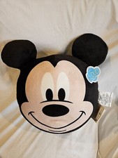 Disney Junior Mickey Mouse 3D Ultra Stretch Soft Travel Cloud Pillow 11" New