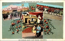 Where Thousands Visit Every Year Los Angeles County Fair, Pomona, California