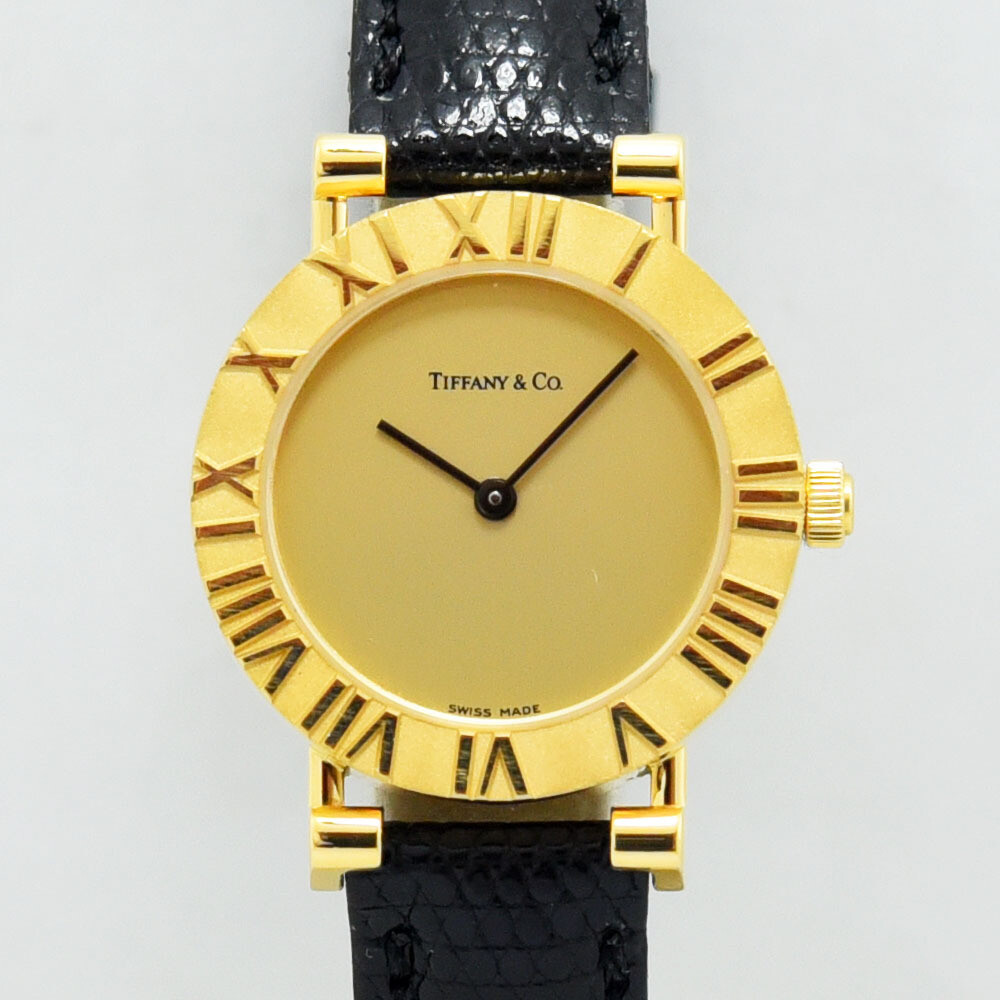 Tiffany Co. Watch Women s TIFFANY Co. Atlas L0630 Quartz K18 750 External Le