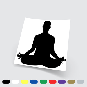 Adesivi Murali Adesivo In Vinile Meditazione Yoga Ohm Wall Stickers Da Parete Ebay