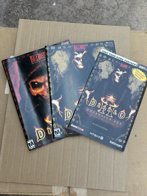 Diablo II 2 Manual and Expansion Set Manual Only | eBay