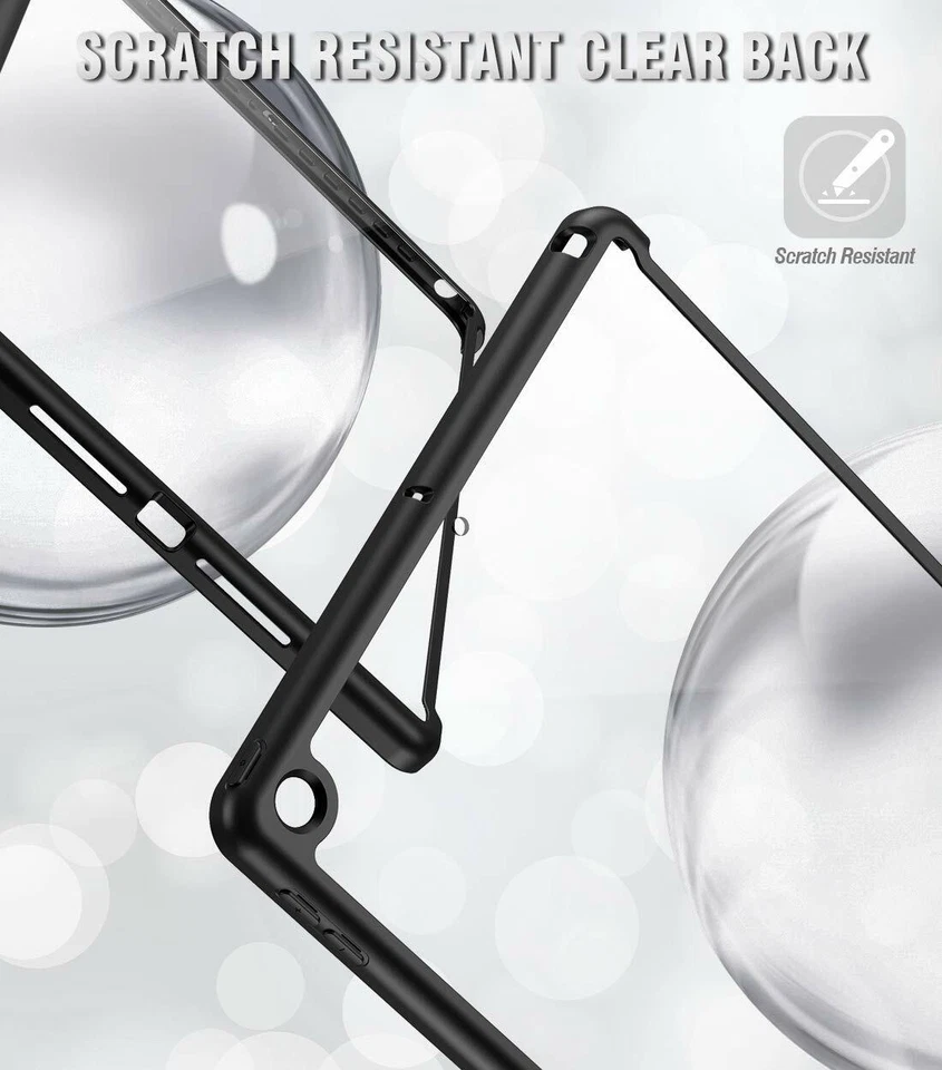 Poetic Slim Clear Bumper Case for Apple iPad 10.2 (2021/2020/2019) Tablet - Image 4 of 4