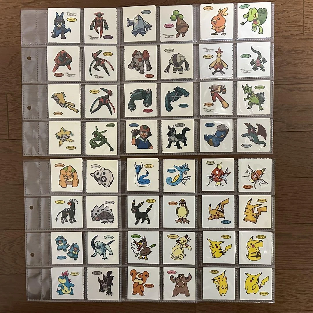 Phione #489 Pokemon bread Sticker Anime Genuine Vintage Japan