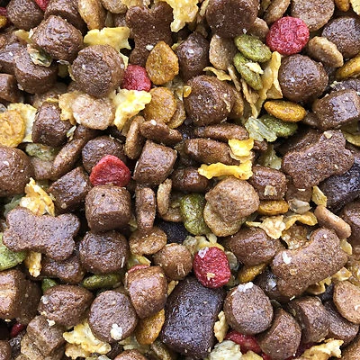 15Kg Love Your Pet Fussy Eater Muesli Gold Active with Meat Chunks & Tasty Syrup