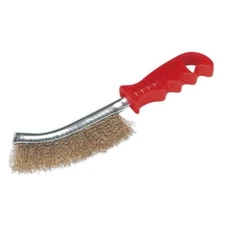 Sealey WB05/R Wire Brush Brassed Steel Plastic Handle