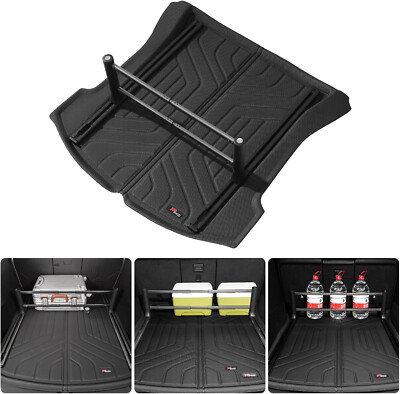 Tesla Multifunctional TPE Trunk Mat with Luggage Mount for Tesla Model 3
