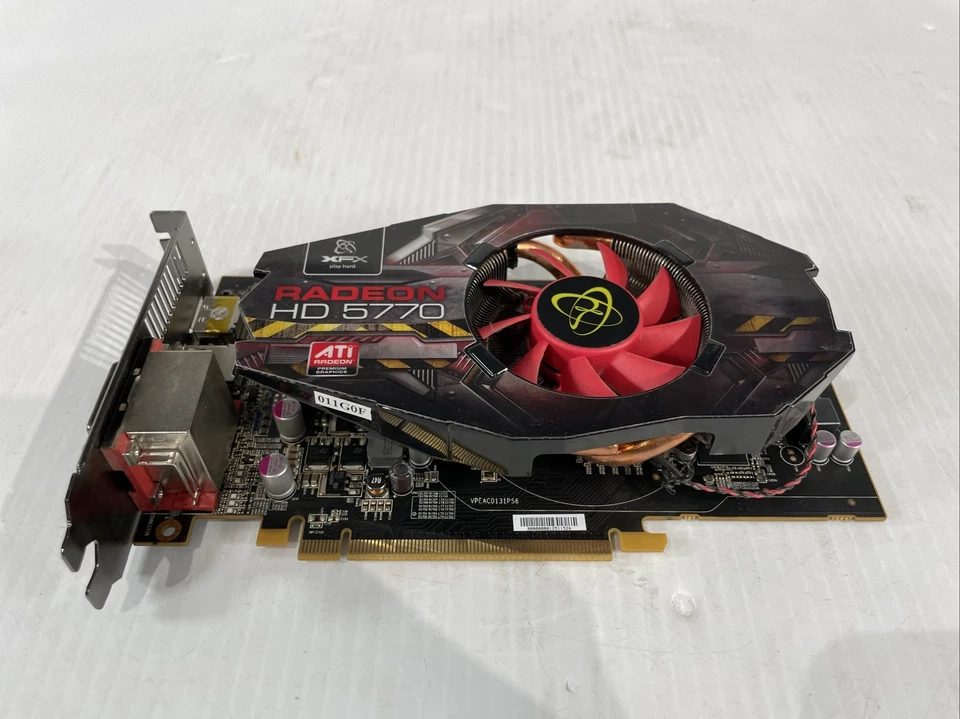 ATI Radeon HD 5770 HD-577X-ZN 1GB DDR5 HDMI Dual DVI Display Port PCI-E - Image 3 of 4