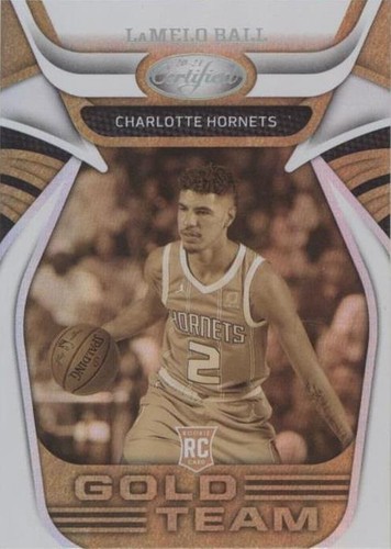 2020 Panini Certified #3 LaMelo Ball Gold Team Rookies | eBay