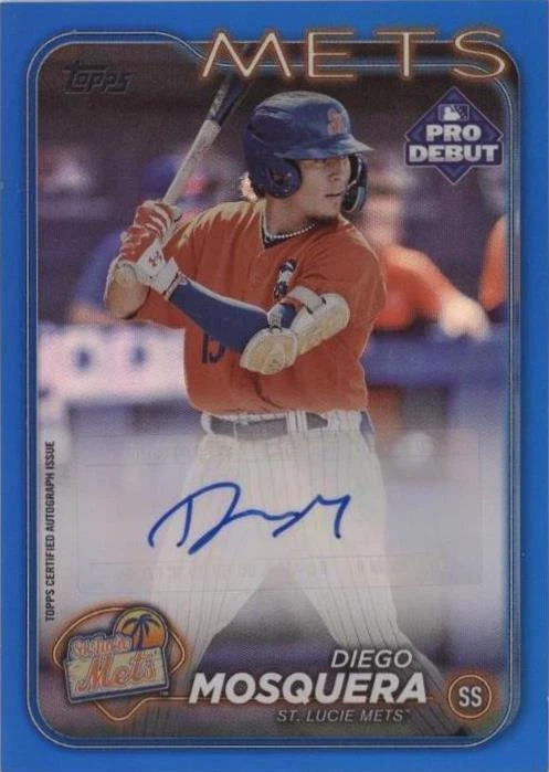 Blue Foil Autographs