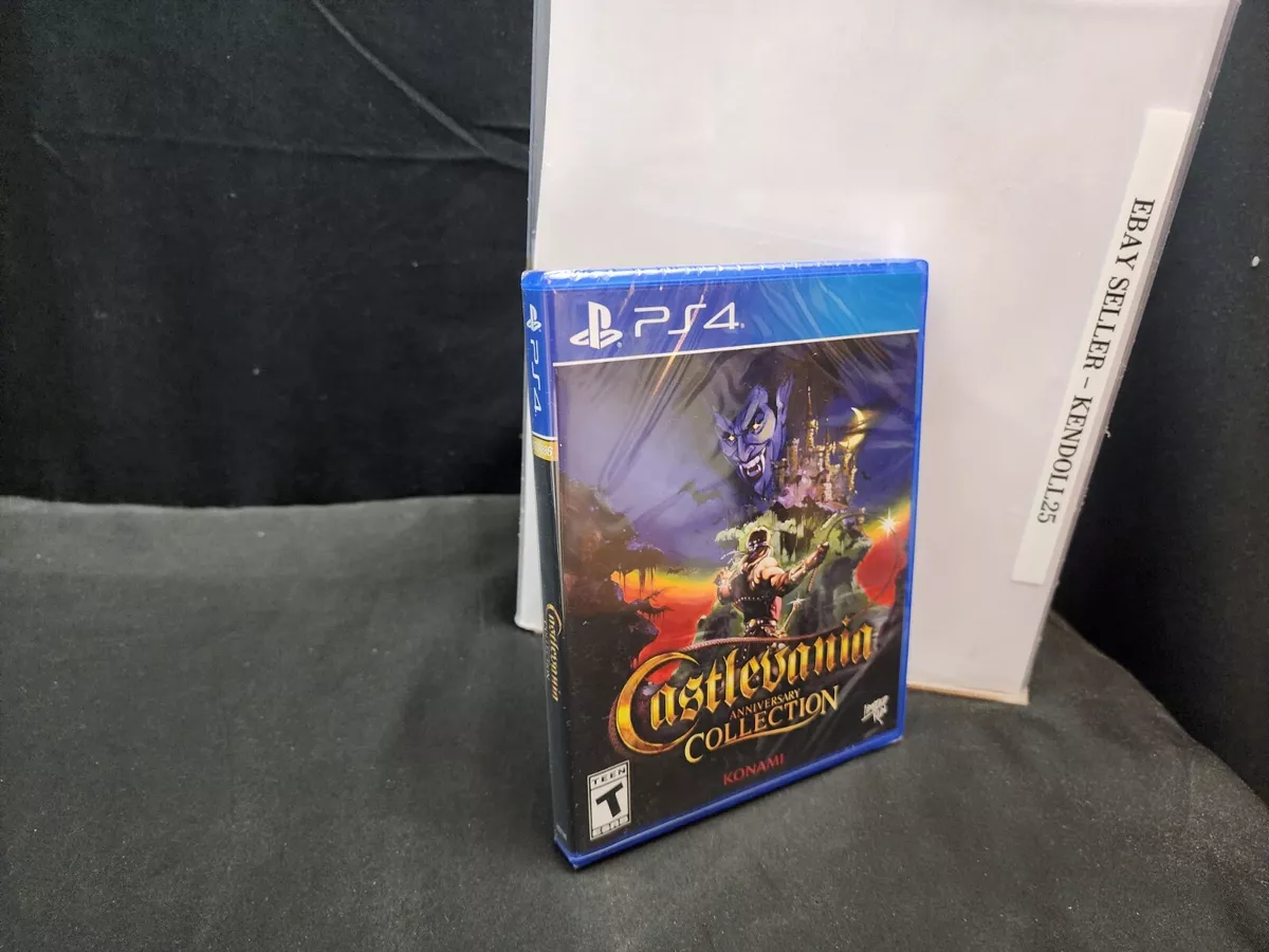 New Sealed PS4 Castlevania Anniversary Collection - Fast Ship in Outer Box