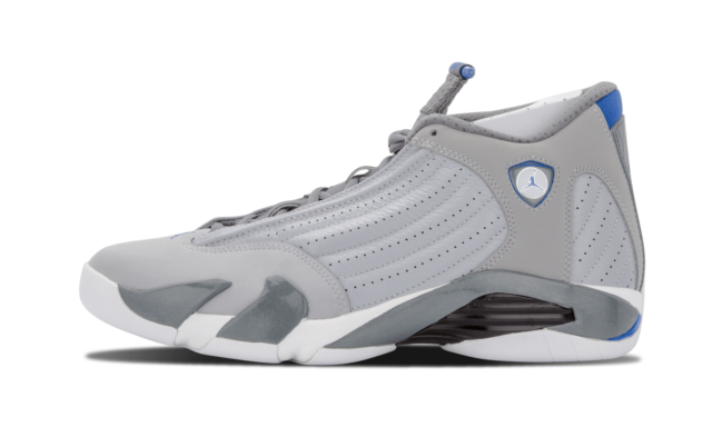 gray jordan 14