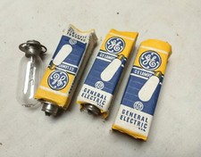 4 GE FG 828-X Tubular Movie Specialty Lamp Light Bulbs 4A 9V for Projectors