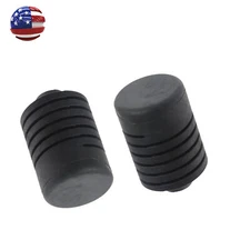 Two Hood Bumper Buffer Stop Stopper Replacement Fit for 2007-2015 Nissan Titan