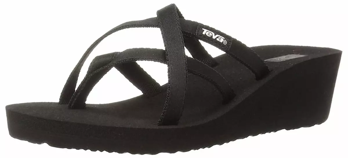 Teva Women s Mush Mandalyn Wedge Ola 2 Flip Flops eBay