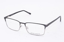 NEW GEOFFREY BEENE XL G449 GUN GUNMETAL BLACK AUTHENTIC FRAMES EYEGLASSES 58-18