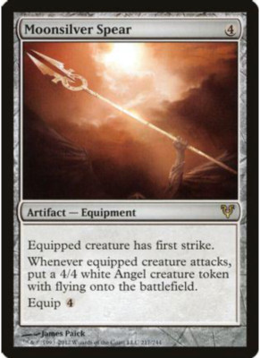 Moonsilver Spear Avacyn Restored - MTG Magic the Gathering - Artifact - NM