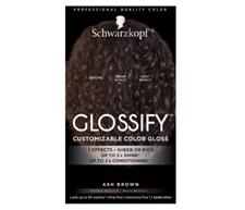 Schwarzkopf Ash Brown Glossify Customizable Color Demi Permanent Hair Dye