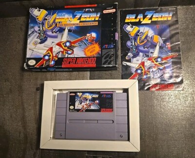 BlaZeon: The Bio-Cyborg Challenge Super Nintendo SNES CIB Complete