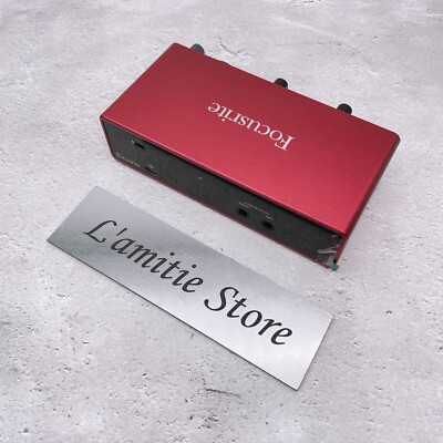 Focusrite Scarlett 2i2 3rd Gen USB 2.0 Type C Audio Interface 2