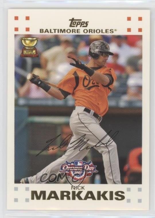 2007 Topps Opening Day Nick Markakis #24 qp4