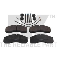 BremsbeläGe Bremsbelagsatz FüR Nissan NT400 Cabstar F24F F24_ Iveco Daily