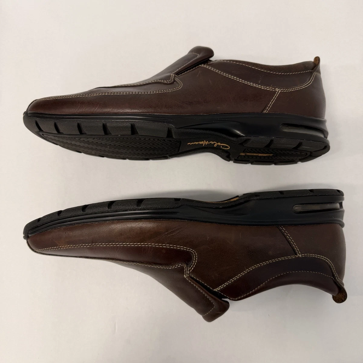 Cole Haan Leather Loafer Men 11.5‎ Brown Nike Air Slip On Shoes Business Classic Cole Haan Nike Air Men main image 4