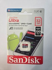 SanDisk Ultra, 32GB Micro SDHC, Memory Card, NEW