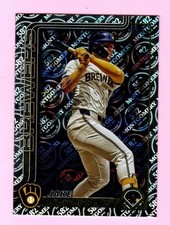 2025 Topps Montgomery Foil #618 Jake Bauers Milwaukee Brewers