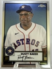 2021 Topps Chrome Platinum Anniversary - Dusty Baker #583 Houston Astros🔥