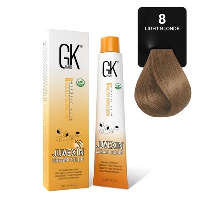 GK HAIR Cream Hair Color 100ml With Free Volume Developer 1000ml