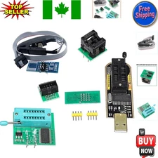 Professional CH341A EEPROM Programmer with SOIC8 Connector & SPI Flash Adapter