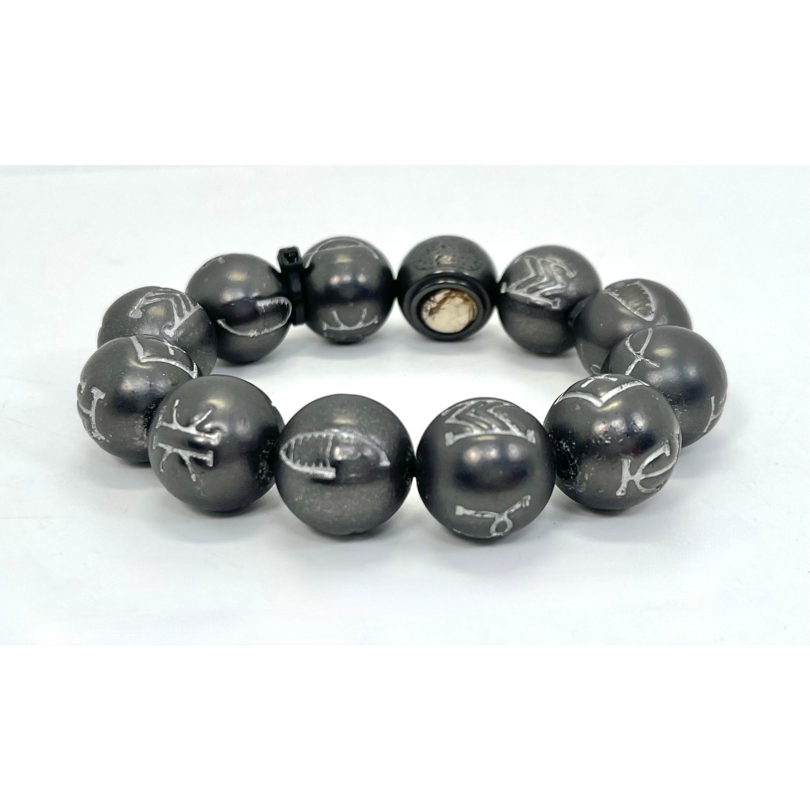 Marvel Black Panther Kimoyo Blue Bead Premium Movie Prop Replica Bracelet thumbnail 8