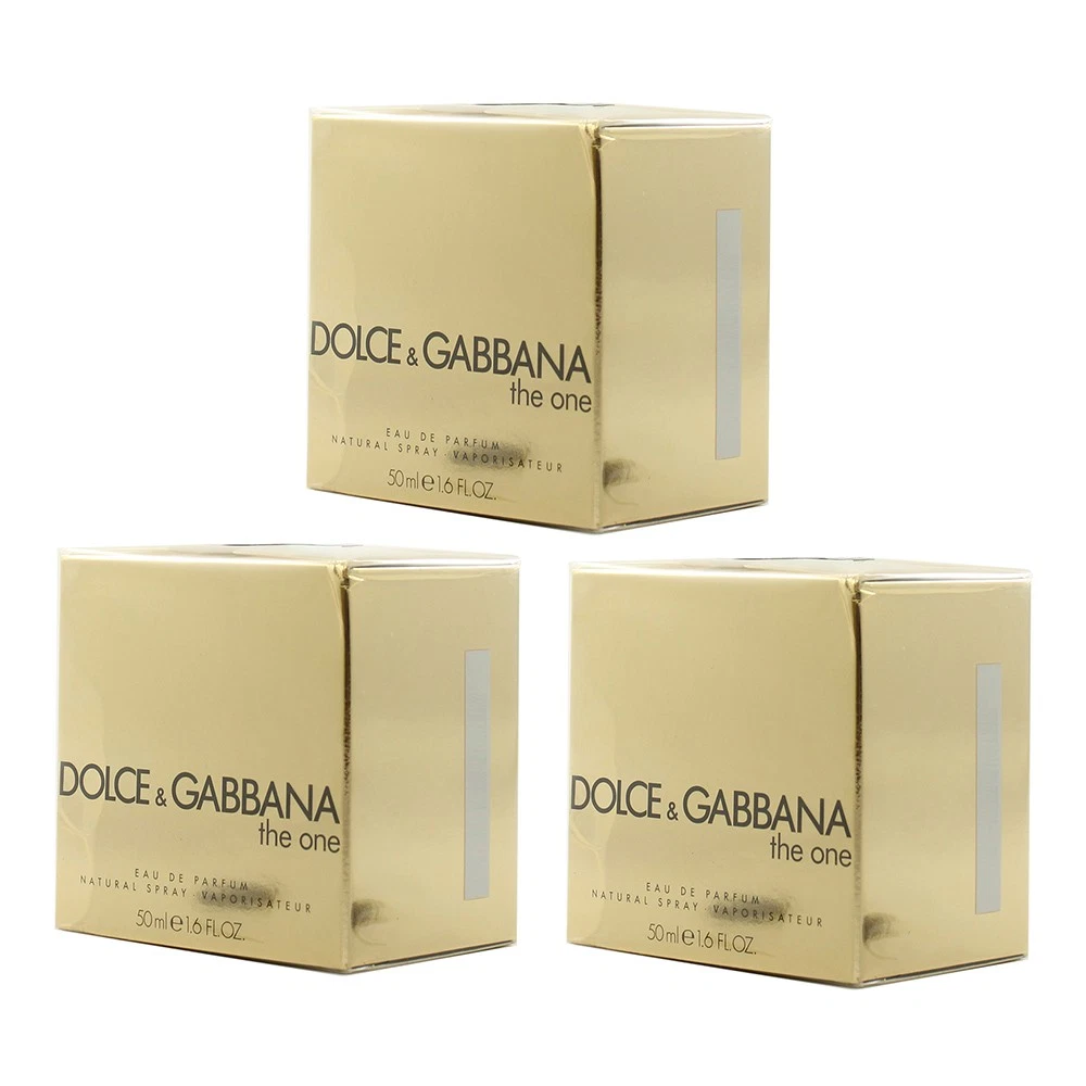 3x Dolce & Gabbana The One EDP 50ml
