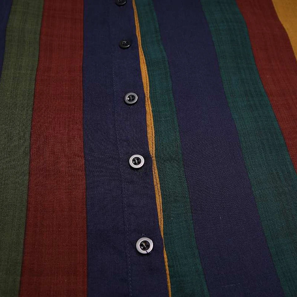 Uomo Mussulmano Abaya Saudita Arab Thobe Jubba Manica Lunga Abito Caftano - Immagine 3 di 4