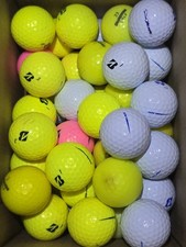 50 Bridgestone SOFT Variety e6 TreoSoft LADY 4A MULTICOLOR Used Golf Balls