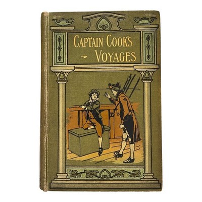 Captain Cook's Three Voyages Round World Vintage Hardcover George Routledge