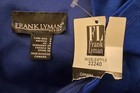 Frank Lyman Design Lined Stretchy Solid Blue Dress Size 6 NEW WITH TAGS!