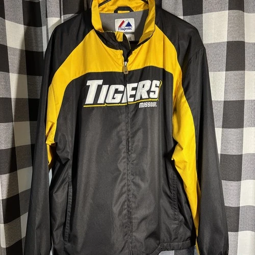 Mizzou Tigers Embroidered Logo,  Jacket, Size M, Majestic Fleece - product listing photo