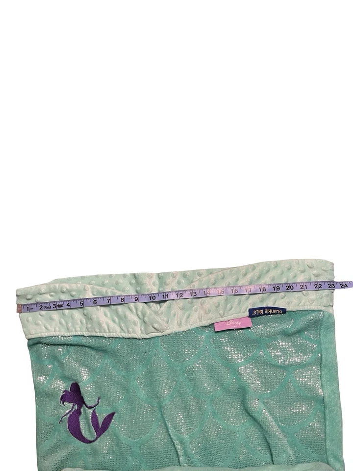 🔥 Saco de dormir Blankie Tails Ariel verde cola de sirena usado en excelente estado niños ¡talla única! 🔥 Foto 4 de 4