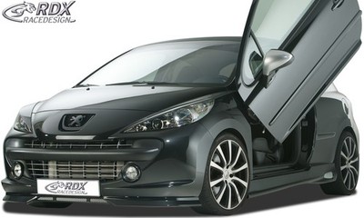 RDX Frontspoiler für Peugeot 207 + CC 2006-2019 Spoilerlippe Frontansatz Lippe