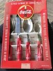 Vintage Coca cola 16 Piece Flatware 16 pc Set Serve For Four