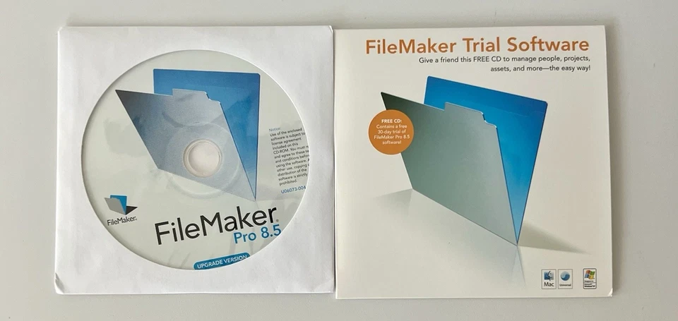 FILEMAKER PRO 8.0 ADVANCED SOFTWARE edizione di aggiornamento per Windows Mac. Completo - Immagine 4 di 4