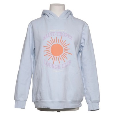 JJXX, Kapuzenpullover, Größe: S, Karina Rlx Ls Print Hood Swt, Blau #Qfu