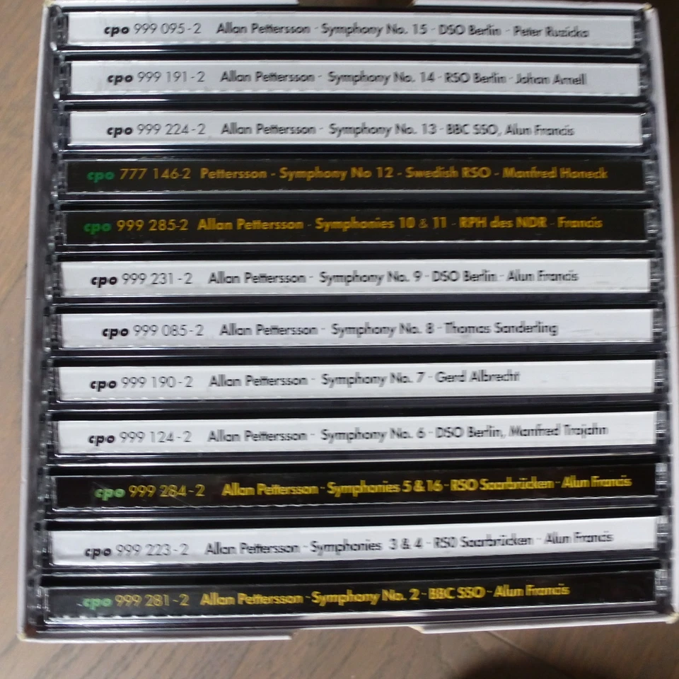 Allan Pettersson  Complete Symphonies  12 CD Boxset - Bild 2 von 4