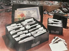 NEW Creative Memories Lge Power Sort Box - 12 Compartment Boxes for 2400 Photos