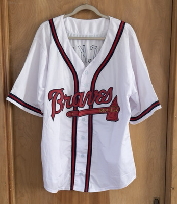 Atlanta Braves Men's John Rocker #49 White Jersey Shirt Size XL NEW