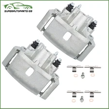 2 Pair Rear Brake Calipers w/ Brackets For Dodge Ram 1500 Chrysler Aspen Durango