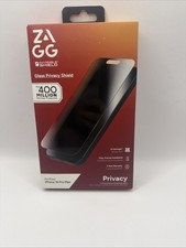 ZAGG Privacy Screen Protector for iPhone 16 Pro Max Privacy Brand New