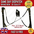 VW POLO MK5 2009-2022 2/3 DOOR FRONT RIGHT DRIVER WINDOW REGULATOR